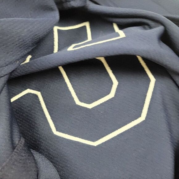 Vintage 90s Majestic MLB Atlanta Braves Andruw Jones #25 Jersey Men's 2XL Navy - Picture 13 of 13